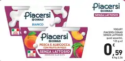 Spazio Conad Piacersi CONAD senza lattosio offerta