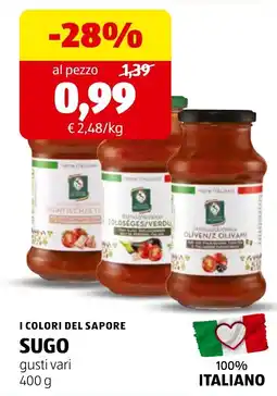 ALDI I colori del sapore sugo offerta