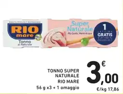 Spazio Conad Tonno super naturale Rio Mare offerta