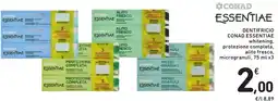 Spazio Conad Dentifricio Conad Essentiae offerta