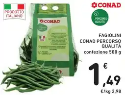 Spazio Conad Fagiolini Conad Percorso Qualità offerta