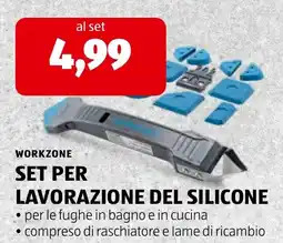 ALDI Workzone set per lavorazione del silicone offerta