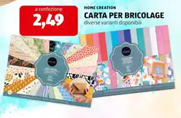 ALDI Carta per bricolage Home Creation offerta