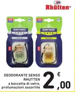 Spazio Conad Deodorante Senso Rhütten offerta