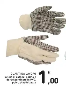 Spazio Conad Guanti da lavoro offerta