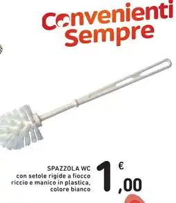 Spazio Conad Spazzola wc offerta