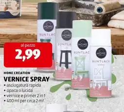 ALDI Home Creation Vernice Spray offerta