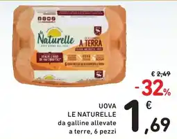 Spazio Conad Uova le naturelle offerta