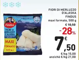 Spazio Conad Findus Fiori di merluzzo d'Alaska offerta