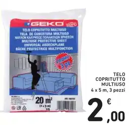 Spazio Conad Telo copritutto multiuso Geko offerta