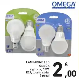 Spazio Conad Lampadine LED OMEGA offerta