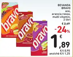 Spazio Conad Bravo bevanda offerta