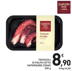 Spazio Conad Tentacoli di polpo Sapori&Idee Conad offerta