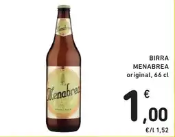 Spazio Conad Birra Menabrea original offerta