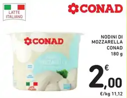 Spazio Conad Nodini di mozzarella Conad offerta