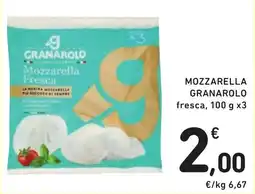 Spazio Conad Mozzarella Fresca Granarolo offerta