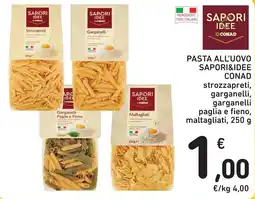 Spazio Conad Pasta all'uovo Sapori&Idee Conad offerta