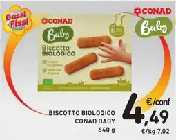 Spazio Conad Biscotto biologico Conad Baby offerta