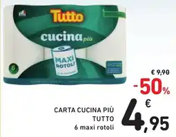 Spazio Conad Carta cucina più Tutto offerta