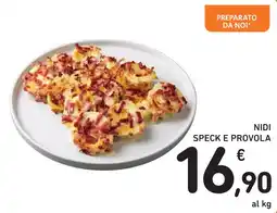 Spazio Conad Nidi speck e provola offerta