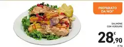 Spazio Conad Salmone con verdure offerta