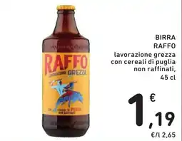Spazio Conad Birra Raffo offerta
