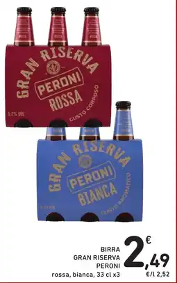 Spazio Conad Birra Gran Riserva Peroni offerta