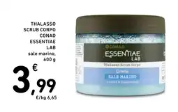 Spazio Conad Thalasso scrub corpo conad essentiae lab offerta