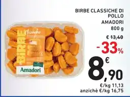 Spazio Conad Birbe classiche di pollo Amadori offerta