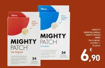 Cerotti idrocolloidalì Mighty Patch Hero