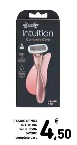 Spazio Conad Rasoio donna intuition wilkinson sword complete care offerta