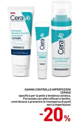 Spazio Conad Gamma Controllo Imperfezioni CeraVe offerta
