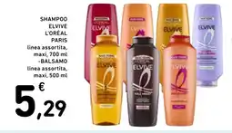 Spazio Conad Elvive L'Oréal Paris Shampoo/Balsamo offerta
