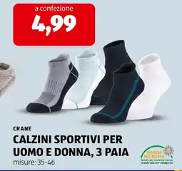 ALDI Calzini sportivi per uomo e donna offerta