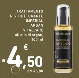 Spazio Conad Trattamento ristrutturante imperial argan vitalcare offerta