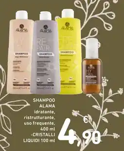 Spazio Conad Shampoo Alama idratante, ristrutturante offerta