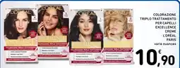Spazio Conad Colorazione triplo trattamento per capelli Excellence creme L'Oréal Paris offerta