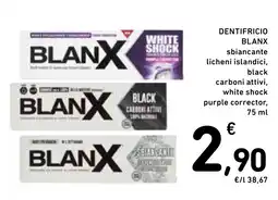 Spazio Conad Dentifricio BlanX offerta
