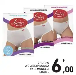 Spazio Conad Slip donna Liabel offerta