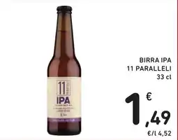 Spazio Conad Birra IPA 11 Paralleli offerta