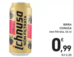 Spazio Conad Birra Ichnusa non filtrata offerta