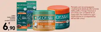 Linea cura corpo Geomar prodotti assortiti