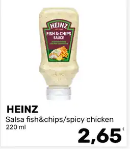 Iper Tosano Heinz salsa fish&chips/spicy chicken offerta