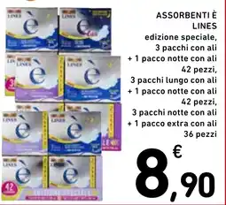 Spazio Conad Assorbenti è Lines offerta