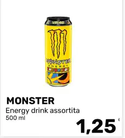 Iper Tosano Monster Energy drink assortita offerta