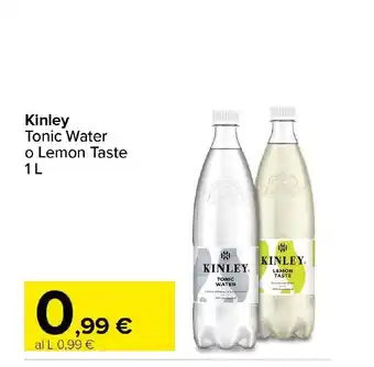 Kinley Tonic Water o Lemon Taste