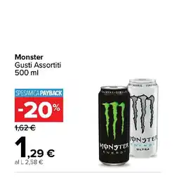 Carrefour Market Monster Gusti Assortiti offerta