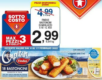 Sigma Bastoncini di merluzzo offerta