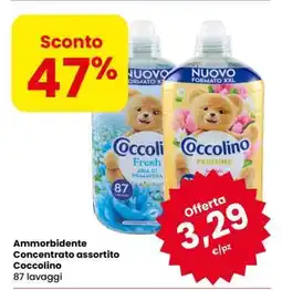 Eurospar Ammorbidente concentrato assortito Coccolino offerta