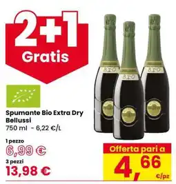 Eurospar Spumante Bio Extra Dry Bellussi offerta